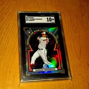 2023 Bowman ROTY Gunner Henderson